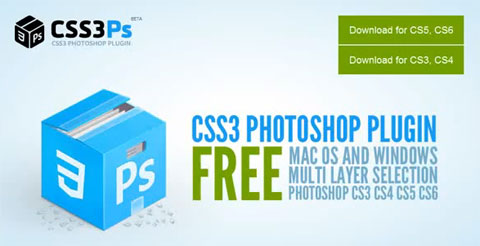 Plugin CSS3Ps que convierte PSD a CSS3 con Photoshop